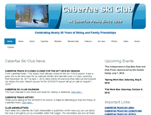 Tablet Screenshot of caberfaeskiclub.org